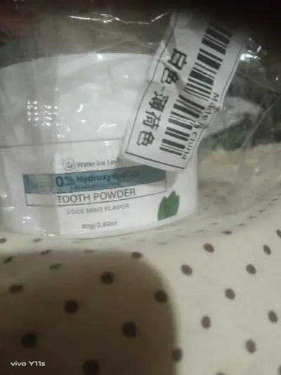 Polvo dental sabor menta - miniatura 1