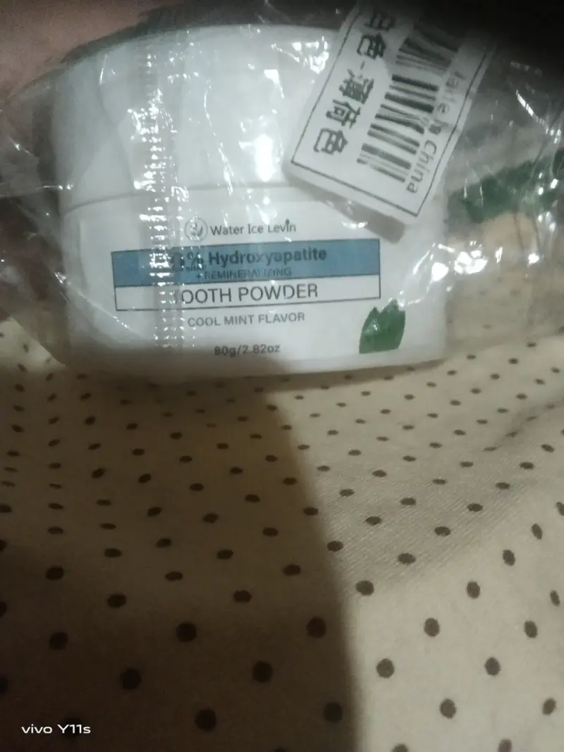 Polvo dental sabor menta - 2