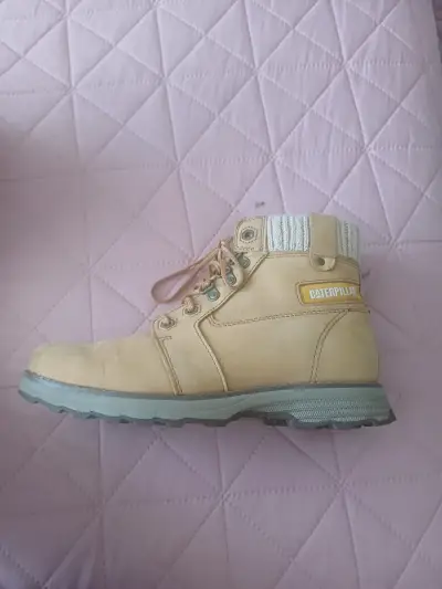 Botin Caterpillar beige mujer - miniatura 1
