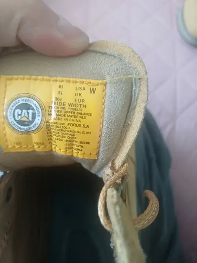 Botin Caterpillar beige mujer - miniatura 4