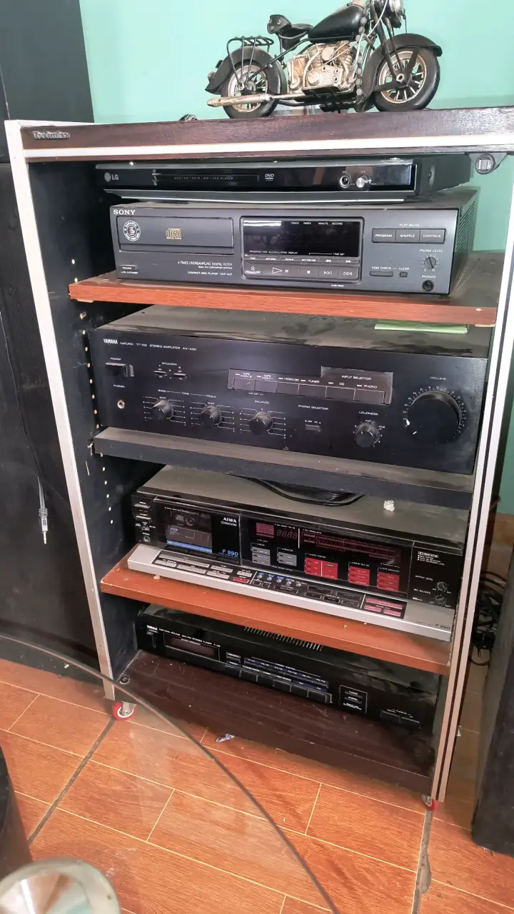 Sistema de audio vintage completo - 1