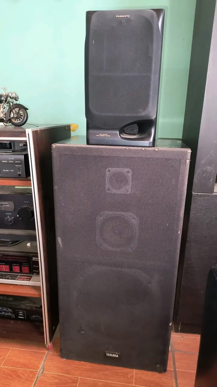 Sistema de audio vintage completo - 2