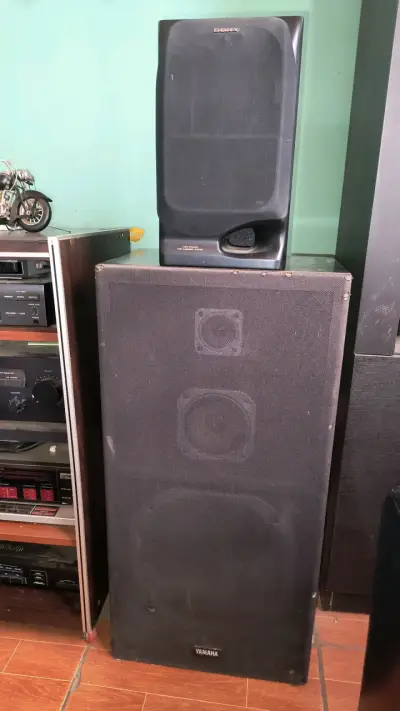 Sistema de audio vintage completo - miniatura 2