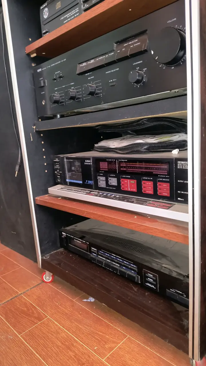 Sistema de audio vintage completo - 3