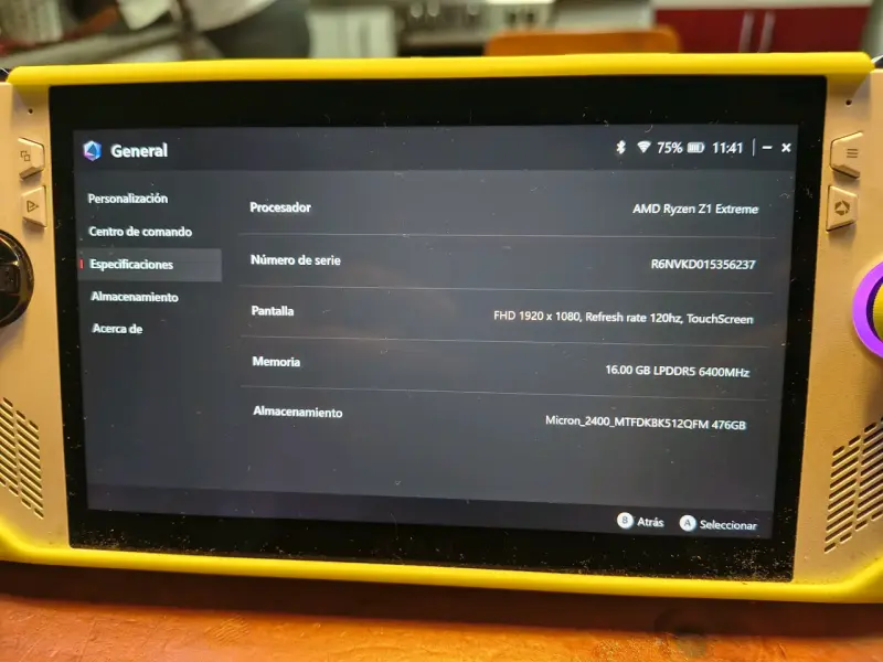 ASUS ROG Ally Z1 Extreme - 2