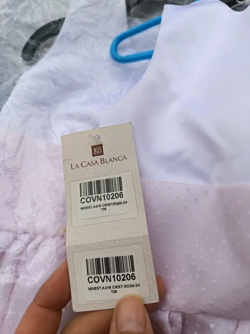 Vestido de niña blanco - 5