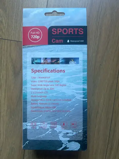 Cámara deportiva HD 720p - miniatura 3