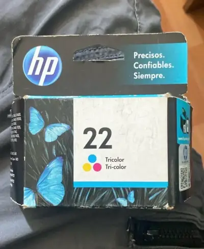 Cartucho de tinta HP 22 Tricolor NUEVO - miniatura 1