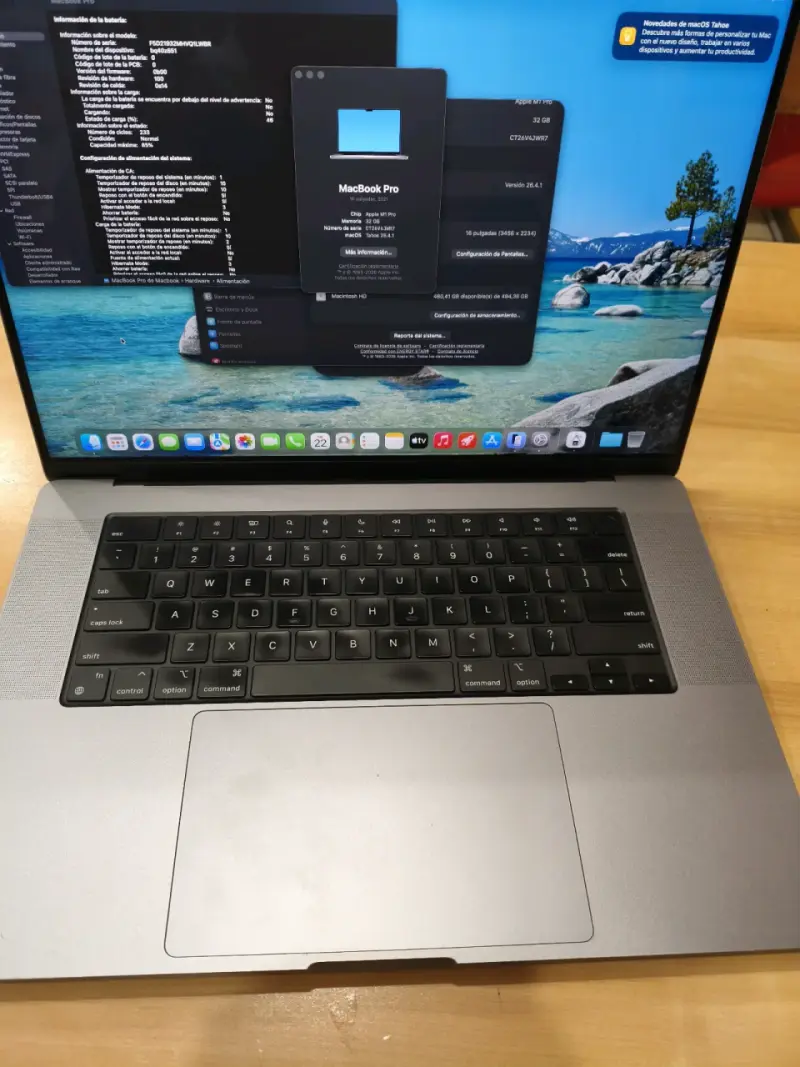 MacBook 16 M1 PRO 32GB SSD512 - 1