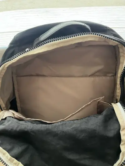 Mochila Kipling  Original negra con llavero - miniatura 3