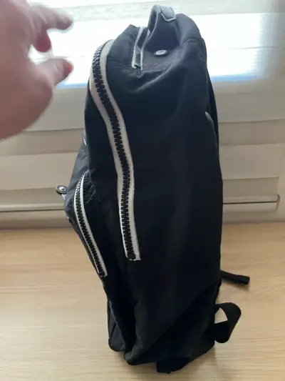Mochila Kipling  Original negra con llavero - miniatura 4