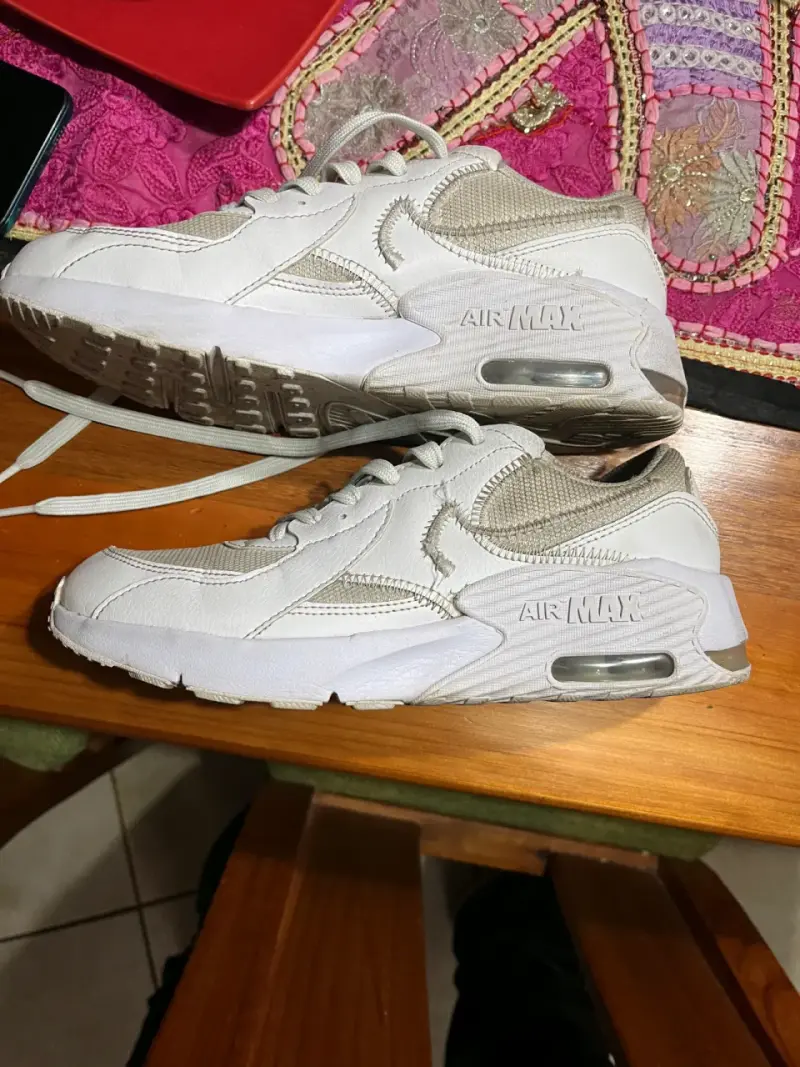 Zapatillas blancas Nike air max - 3