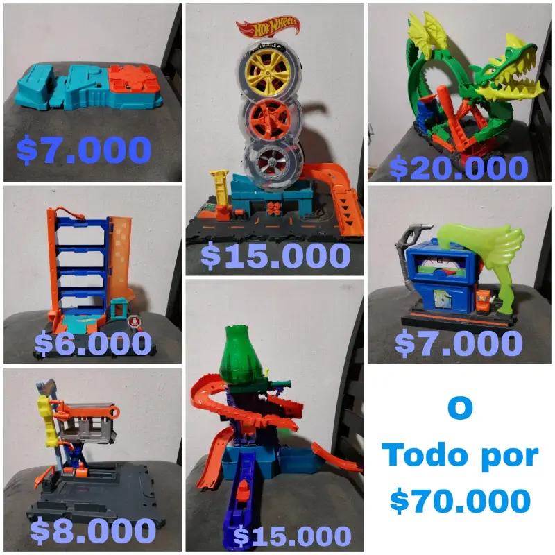 Conjunto de pistas Hot Wheels