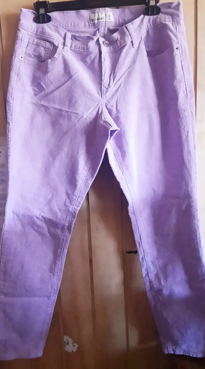 Pantalones Old Navy morados - 1