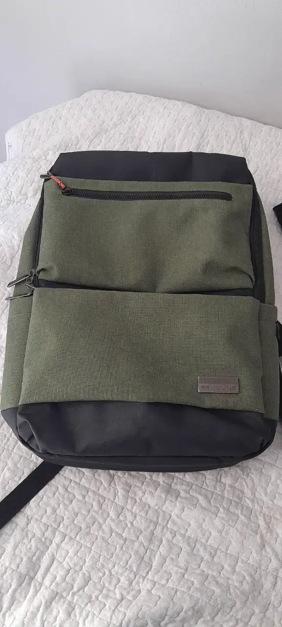 Mochila táctica verde y negra - 3