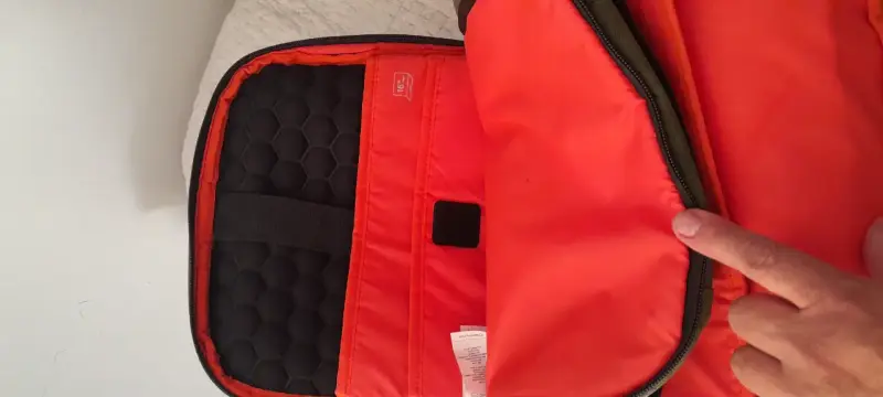 Mochila táctica verde y negra - 5