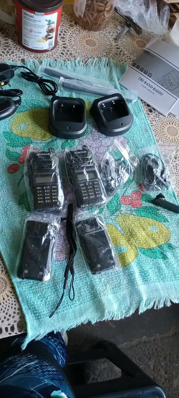 Radios portátiles Baofeng negras