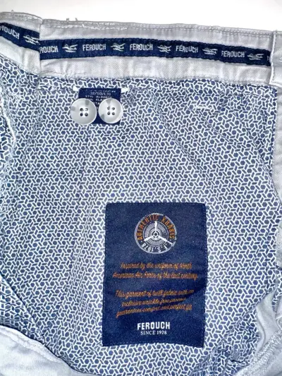 Pantalón Ferouch gris claro para hombre - miniatura 5