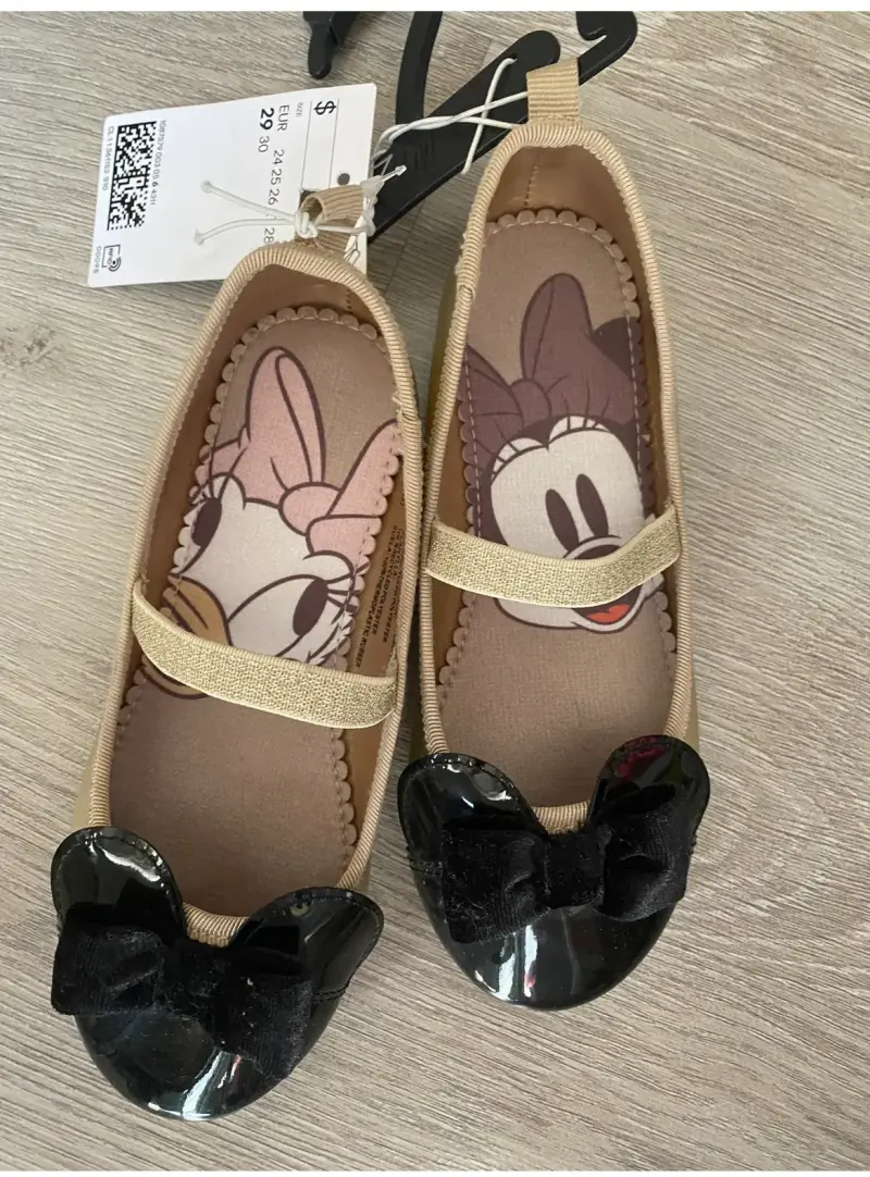 Ballerinas doradas para niña Disney - 2