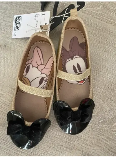 Ballerinas doradas para niña Disney - miniatura 2
