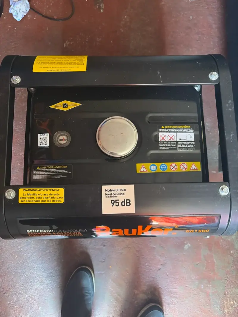 Generador a gasolina Bauker 1500W - 2