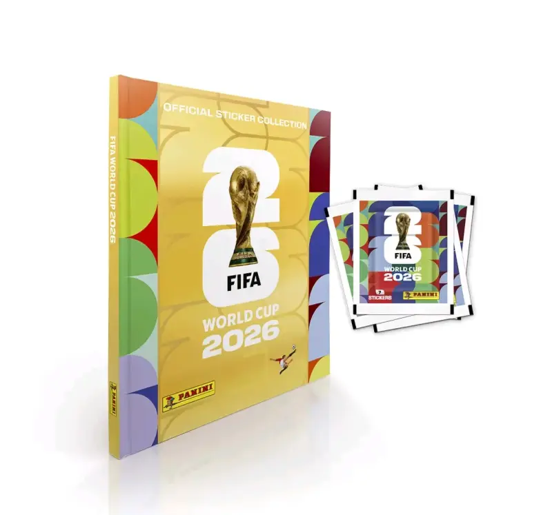 Álbum gold tapa dura FIFA World Cup 2026