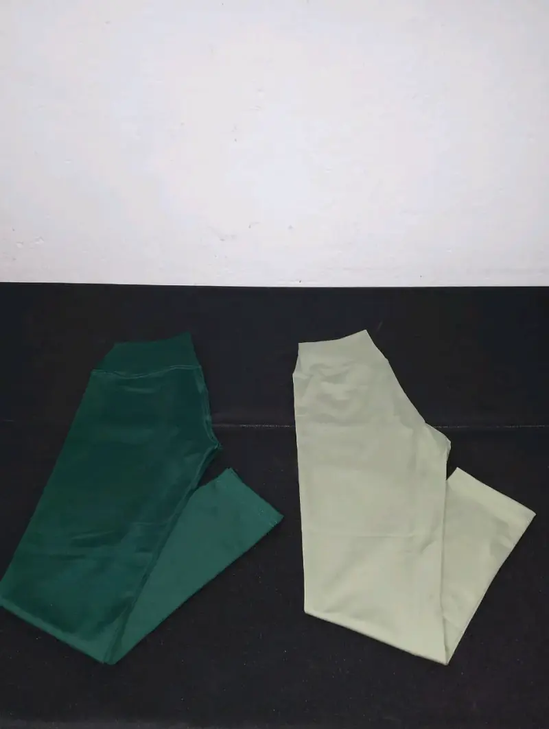 Leggings deportivos azul y verde - 2