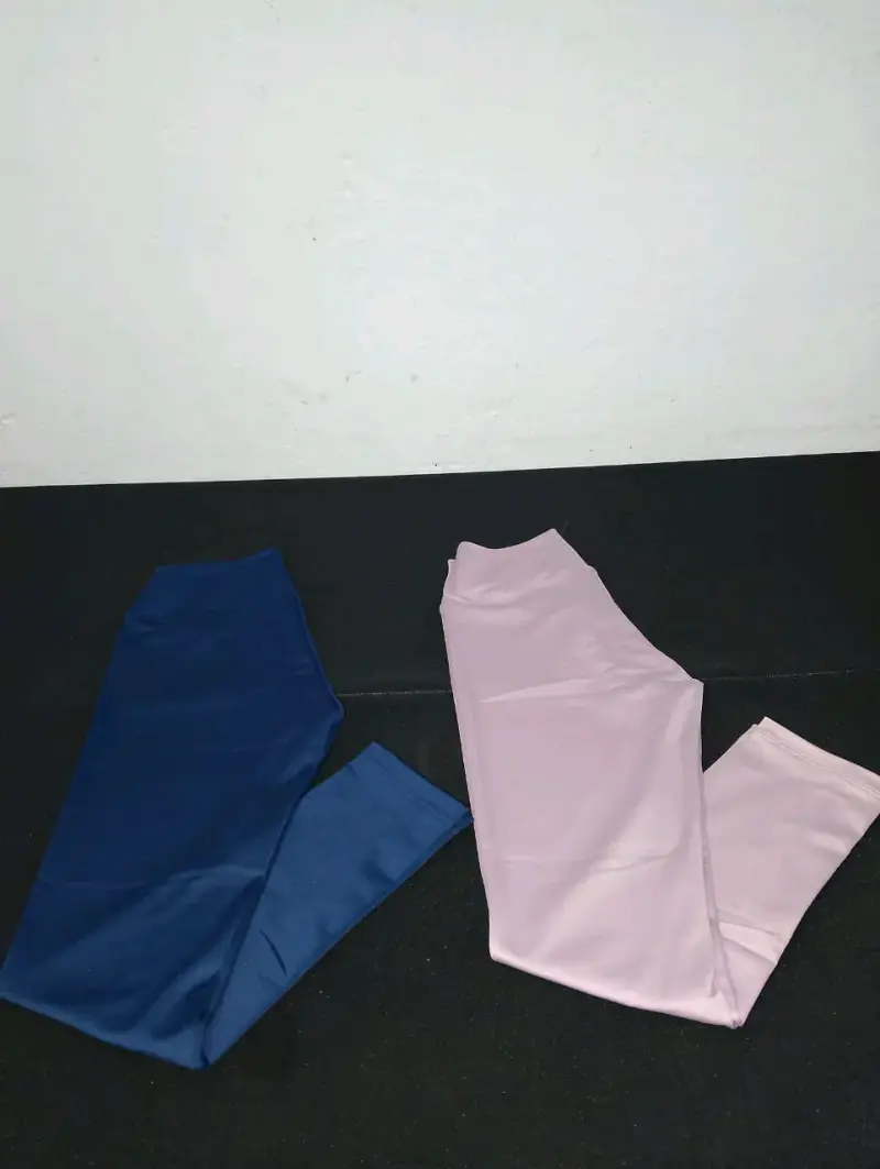 Leggings deportivos azul y verde - 3