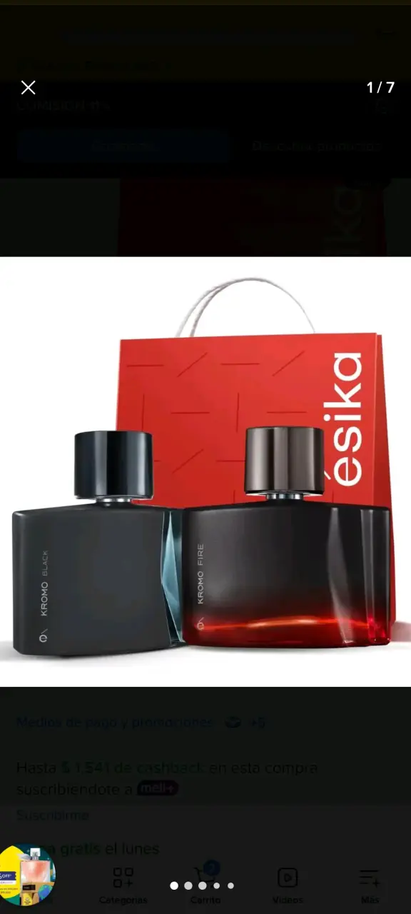 Set de perfumes Ésika Kromo - 1