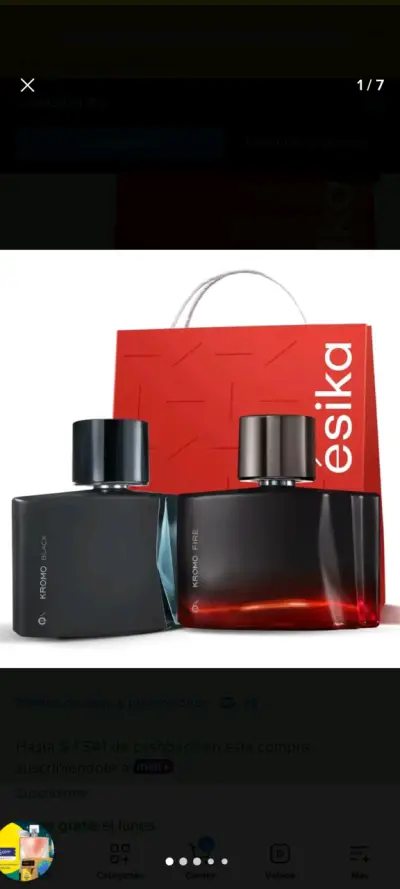 Set de perfumes Ésika Kromo - miniatura 1