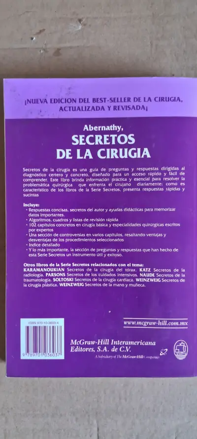 Libro 'Secretos de la Cirugía' - miniatura 1