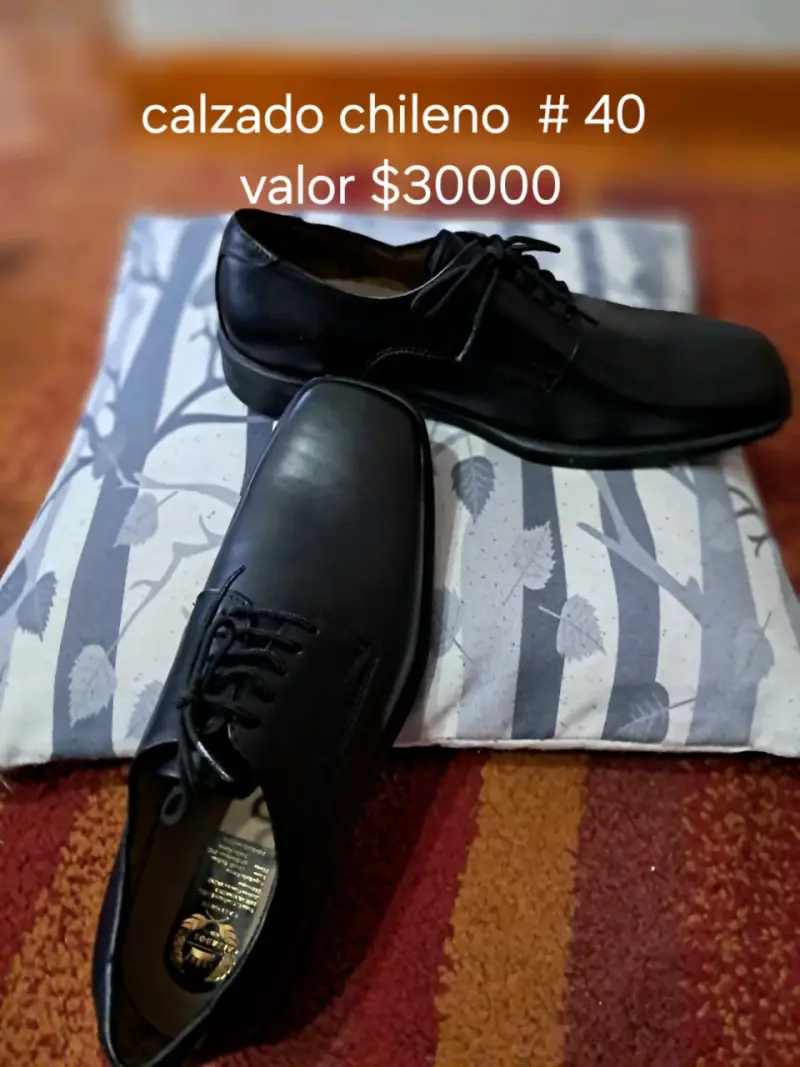 Zapatos formales negros de cuero - 5