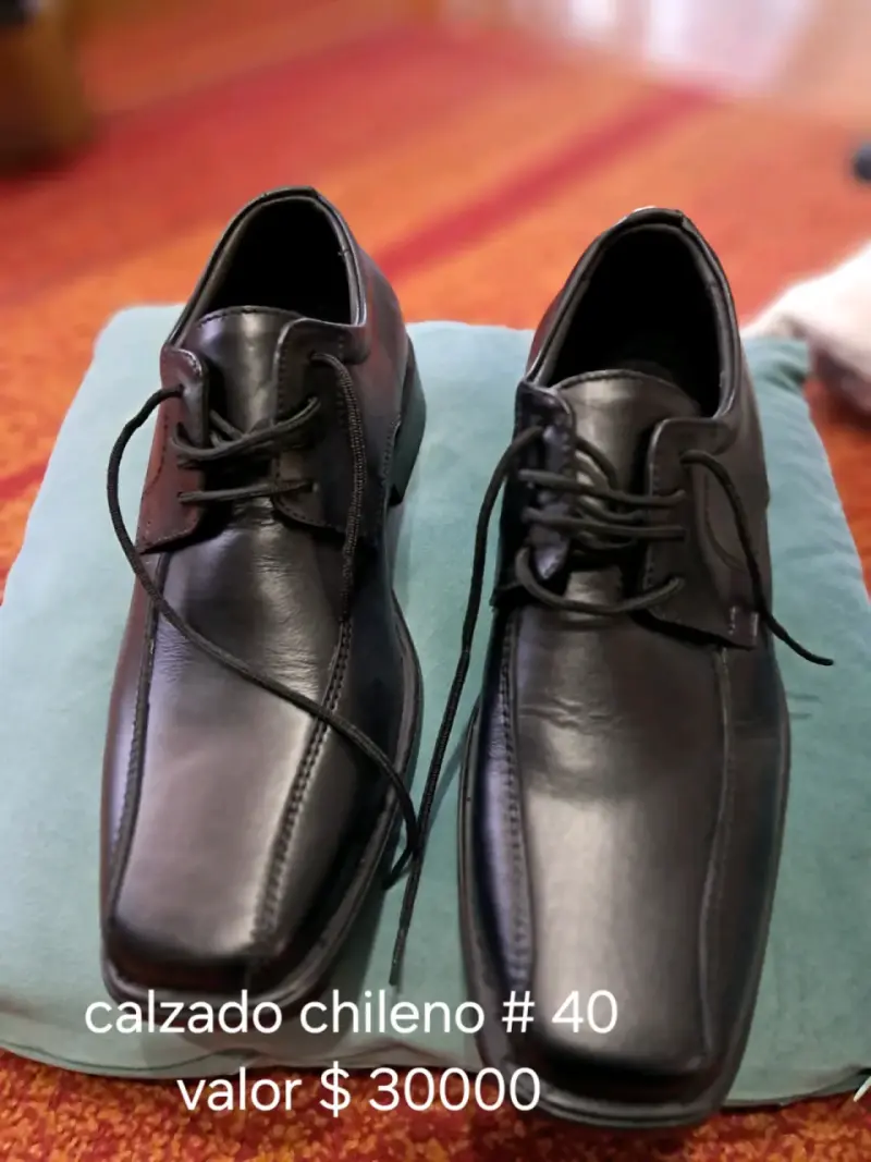 Zapatos formales negros de cuero - 6