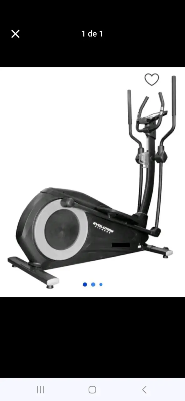 Máquina eliptica evolution evo 8500
