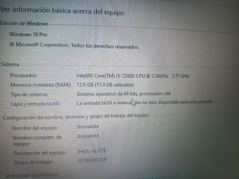 Laptop HP Windows 10 - 2