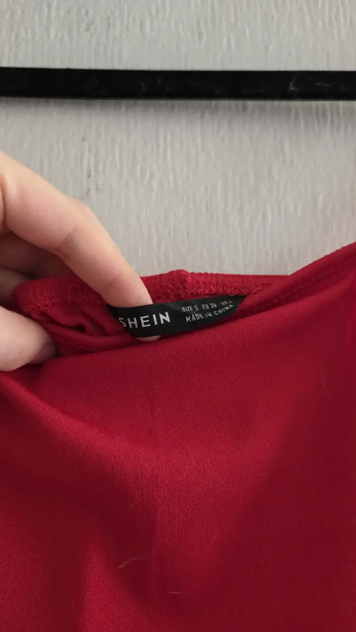Vestido corto rojo tirantes - 3