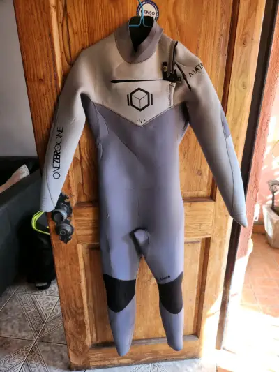 Traje de neopreno gris One Zero One - miniatura 1