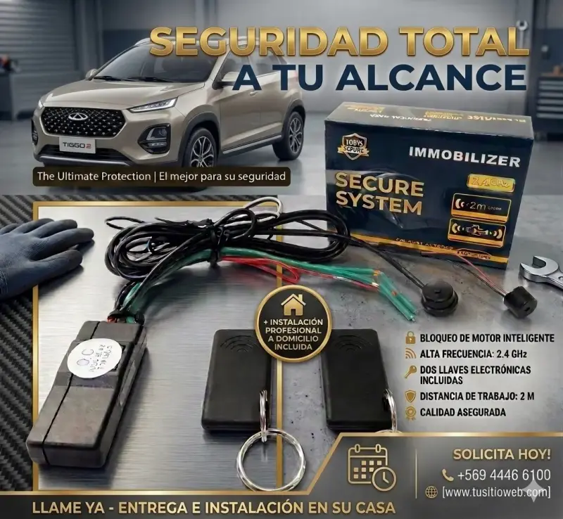 Inmovilizador de auto (corta corriente) - 1