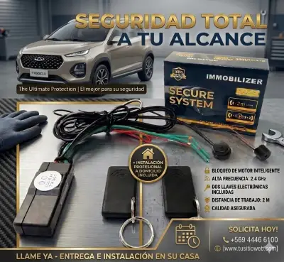 Inmovilizador de auto (corta corriente) - miniatura 1