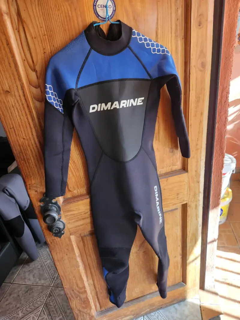 Traje de buceo Dimarine azul - 1