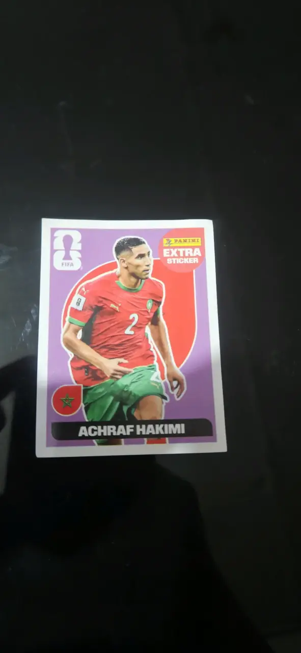 Lámina Panini Achraf Hakimi