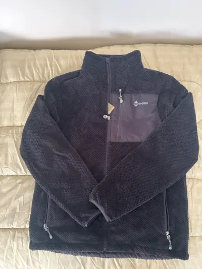 Chaqueta polar negra Gnomo - miniatura 1