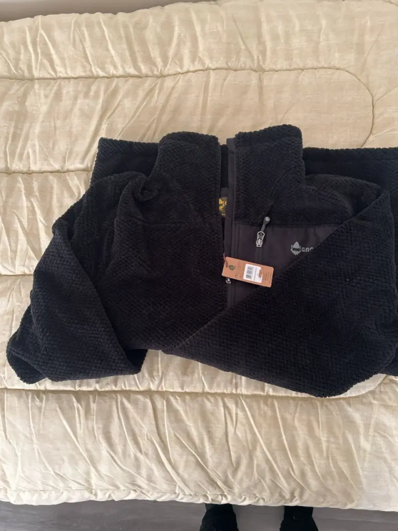 Chaqueta polar negra Gnomo - 2