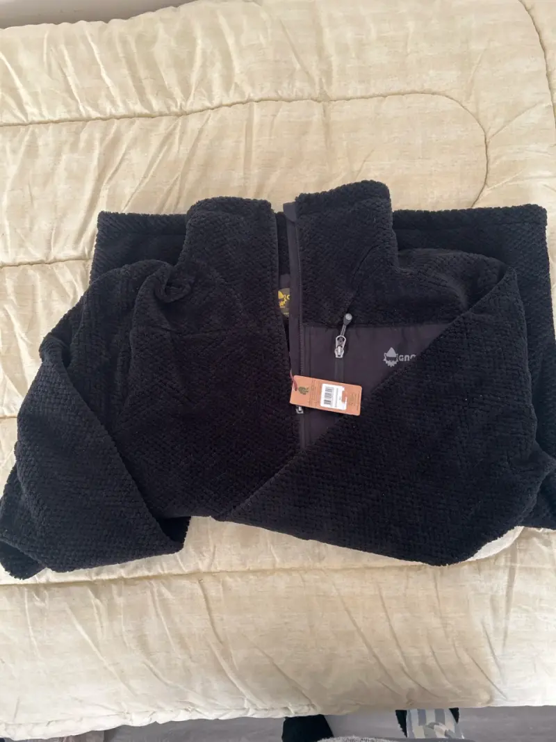 Chaqueta polar negra Gnomo - 3