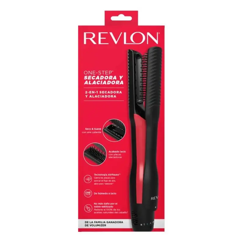 Alisadora Secadora Revlon - 1