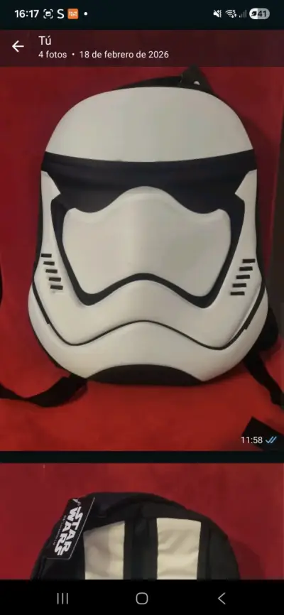 Mochila Stormtrooper Star Wars - miniatura 1
