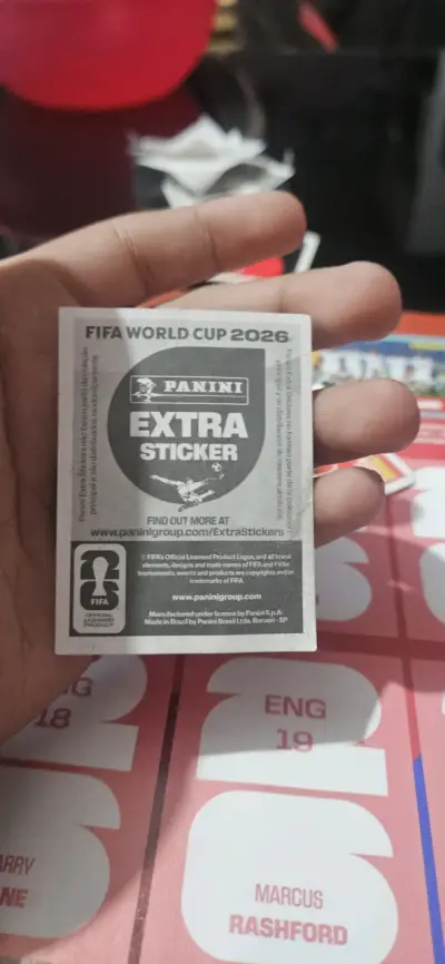 Set de láminas extras Panini fútbol - miniatura 2