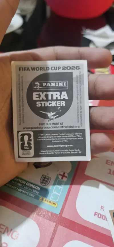 Set de láminas extras Panini fútbol - miniatura 4
