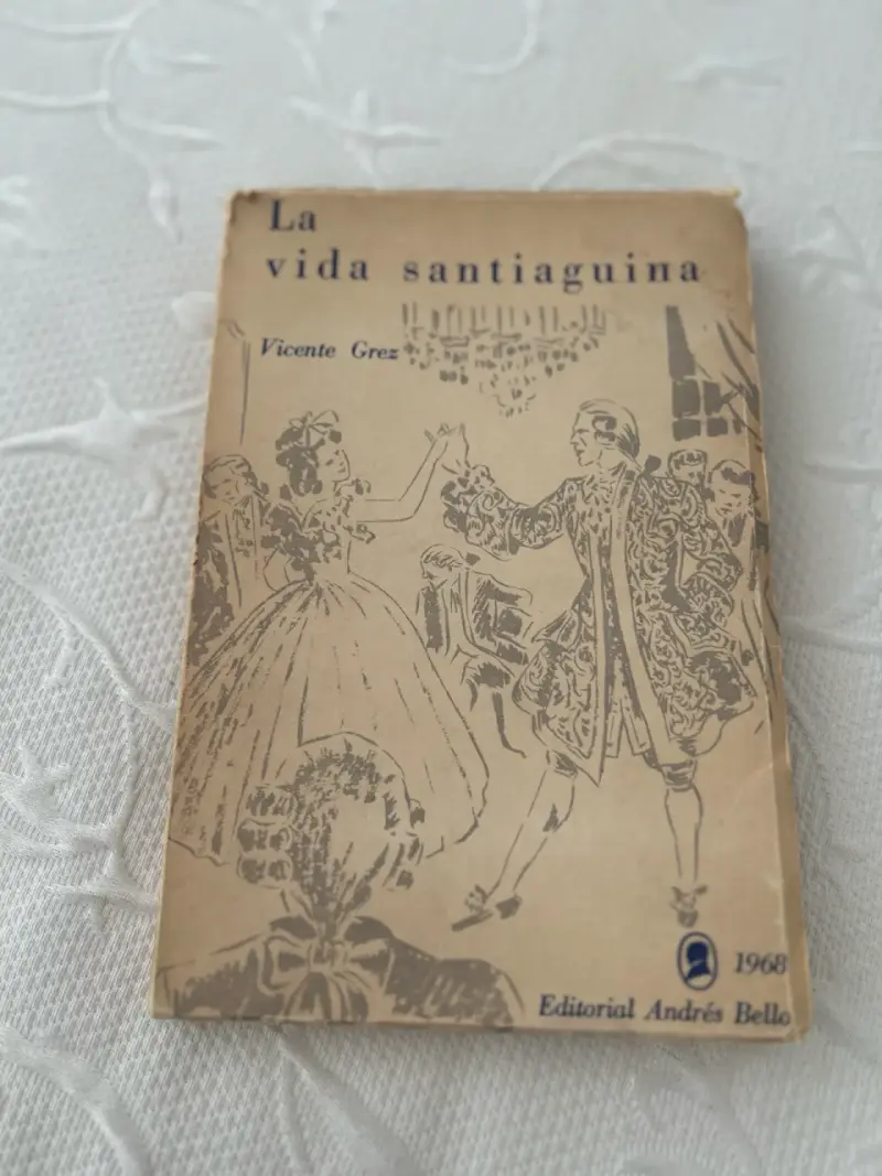 Libro La vida santiaguina - 1