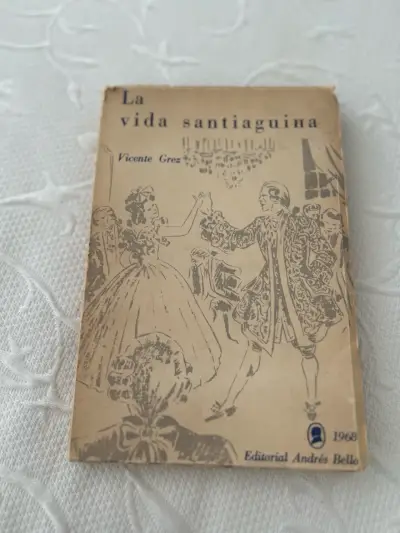 Libro La vida santiaguina - miniatura 1